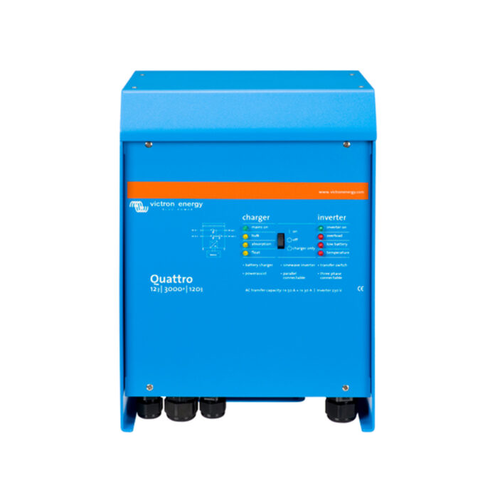 Invertor Hibrid trifazat Victron Quattro QUA125020000, 4 kW, 4000 W Invertor Hibrid trifazat Victron Quattro QUA125020000, 4 kW, 4000 W