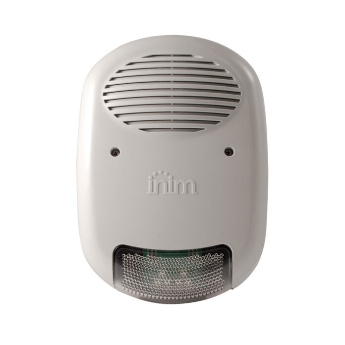 Sirena de exterior cu flash Inim IVY, 110 dB, 4 tonuri, tamper Sirena de exterior cu flash Inim IVY, 110 dB, 4 tonuri, tamper