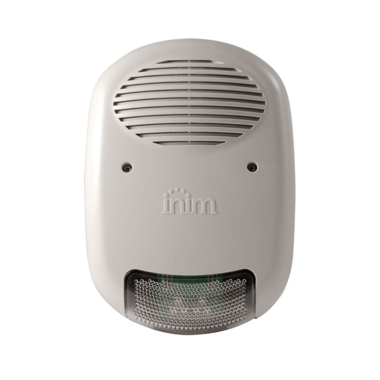 Sirena de exterior cu flash Inim IVY, 110 dB, 4 tonuri, tamper