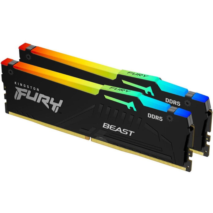Memorie Desktop Kingston Fury Beast RGB 32GB DDR5 6000MT/s CL36 Memorie Desktop Kingston Fury Beast RGB 32GB DDR5 6000MT/s CL36