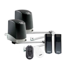 Kit automatizare poarta batanta Ditec DO IT FCLS, 300 Kg, 200 Nm, 230 V, 32 s/90 grade, 2x 2.3 m Kit automatizare poarta batanta Ditec DO IT FCLS, 300 Kg, 200 Nm, 230 V, 32 s/90 grade, 2x 2.3 m