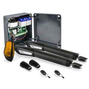 Kit automatizare poarta batanta Motorline JAG 600, 4 m/canat, 80 W, 24 V Kit automatizare poarta batanta Motorline JAG 600, 4 m/canat, 80 W, 24 V
