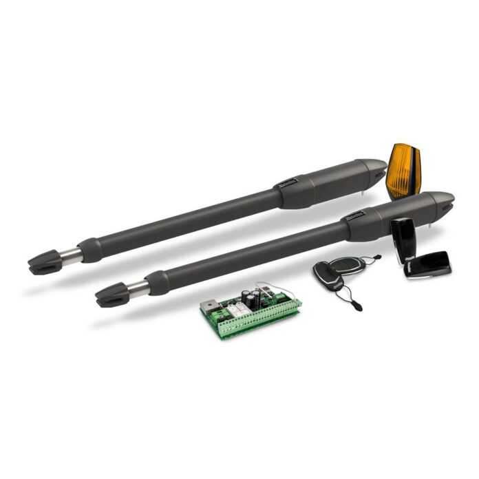 Kit automatizare poarta batanta Motorline KIT PUMA400, 24V, pana la 2 m/canat, 50W, 2200 N, compatibil MCONNECT LINK Kit automatizare poarta batanta Motorline KIT PUMA400, 24V, pana la 2 m/canat, 50W, 2200 N, compatibil MCONNECT LINK