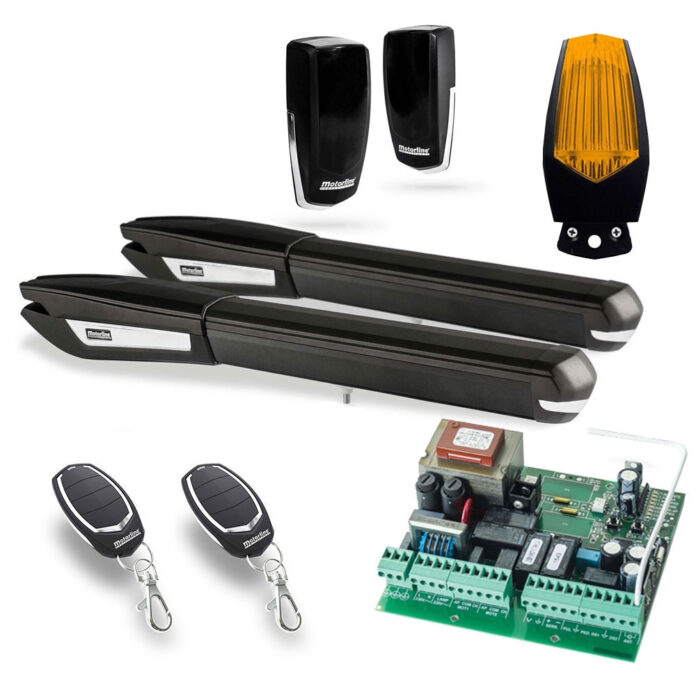 Kit automatizare poarta batanta Motorline PERSA400 230V, 3 m/canat, 300 Kg/canat, 300 W Kit automatizare poarta batanta Motorline PERSA400 230V, 3 m/canat, 300 Kg/canat, 300 W