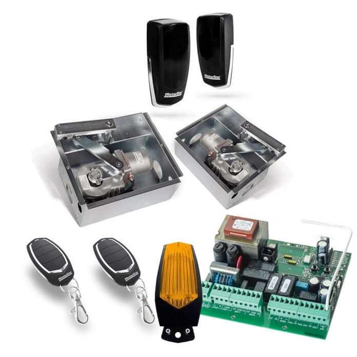 Kit automatizare poarta batanta Motorline SUBWING700, 2.5 m/canat, 230 Vac, 500 Kg/canat Kit automatizare poarta batanta Motorline SUBWING700, 2.5 m/canat, 230 Vac, 500 Kg/canat
