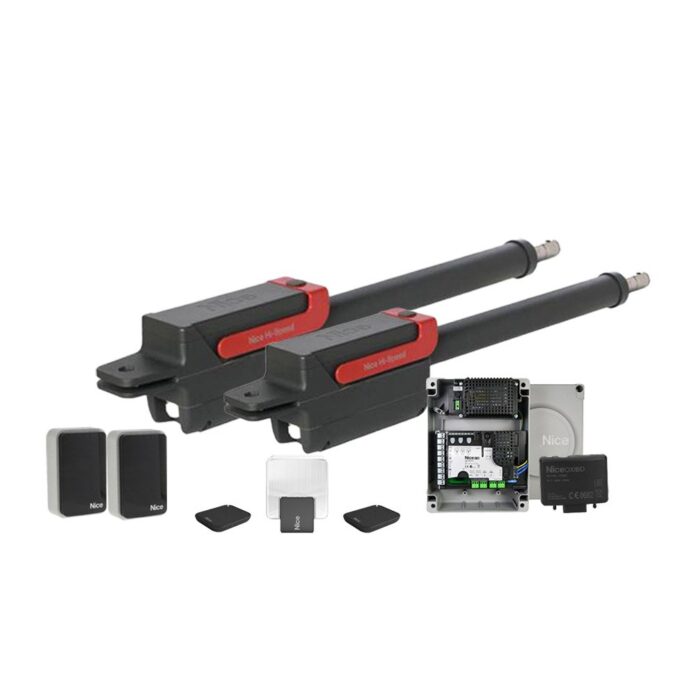 Kit automatizare poarta batanta Nice Titan High Speed TTN6024HSKCE, 6 m/canat, 450 kg, 24 V Kit automatizare poarta batanta Nice Titan High Speed TTN6024HSKCE, 6 m/canat, 450 kg, 24 V
