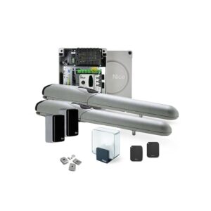 Kit automatizare poarta batanta Nice WINGOKIT 3524 FULL, 200 Kg/canat, 3.5 m/canat, 24 V Kit automatizare poarta batanta Nice WINGOKIT 3524 FULL, 200 Kg/canat, 3.5 m/canat, 24 V