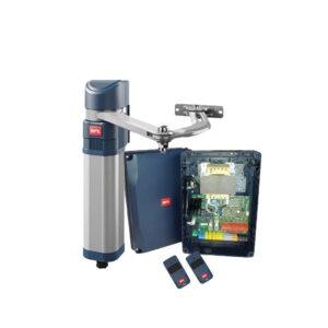 Kit automatizare poarta batanta pietonala BFT E5 BT A12, brat articulat, 1.2 m, 80 kg, 433 Mhz, 24V Kit automatizare poarta batanta pietonala BFT E5 BT A12, brat articulat, 1.2 m, 80 kg, 433 Mhz, 24V
