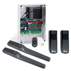 Kit automatizare poarta batanta Ditec DITPWR25HLS , 2000 N, 400 Kg, 120 W, 433.92 MHz, 2x 2.5 m Kit automatizare poarta batanta Ditec DITPWR25HLS , 2000 N, 400 Kg, 120 W, 433.92 MHz, 2x 2.5 m
