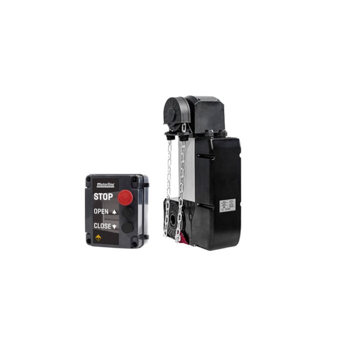 Kit automatizare usi sectionale industriale Motorline KVM105, 20 mp, 230 Vac, 650 W Kit automatizare usi sectionale industriale Motorline KVM105, 20 mp, 230 Vac, 650 W