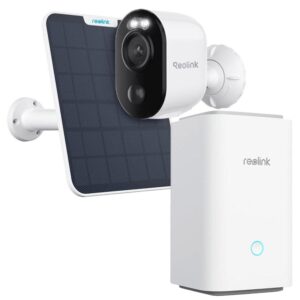 kit-camere-supraveghere-wireless-cu-panou-solar-si-hub-reolink-argus-3e-hubxb310