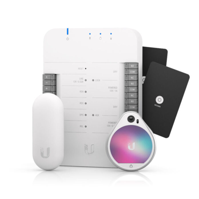 Sistem control acces IP Ubiquiti UniFi Starter UA-SK, card, 13.56 KHz, NFC, BLE 4, PoE Sistem control acces IP Ubiquiti UniFi Starter UA-SK, card, 13.56 KHz, NFC, BLE 4, PoE