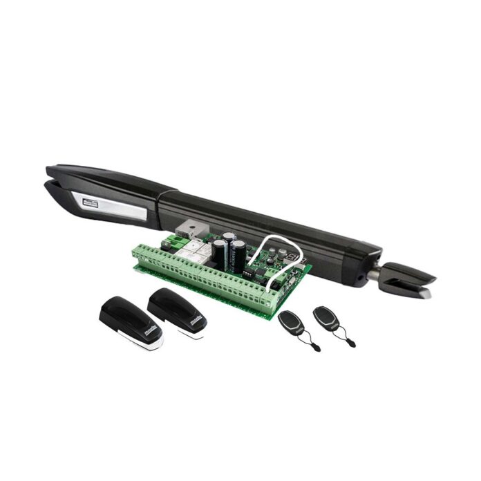 Kit automatizare poarta batanta Motorline KIT JAG 400-24V-1BR-L 3 m/canat, 400 kg, 24 V, stanga Kit automatizare poarta batanta Motorline KIT JAG 400-24V-1BR-L 3 m/canat, 400 kg, 24 V, stanga