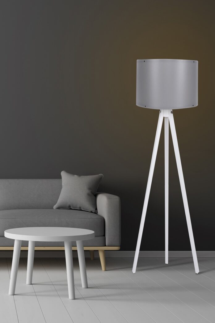 Lampadar 106 Gri 25x38x145 cm Lampadar 106 Gri 25x38x145 cm