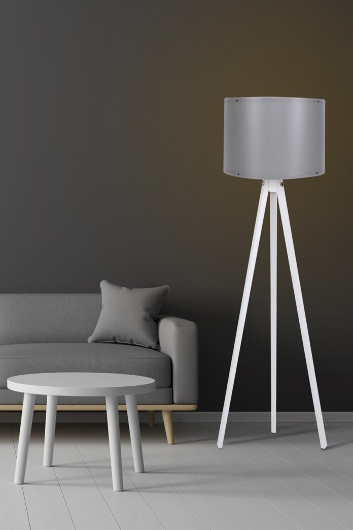 Lampadar 106 Gri 25x38x145 cm Lampadar 106 Gri 25x38x145 cm