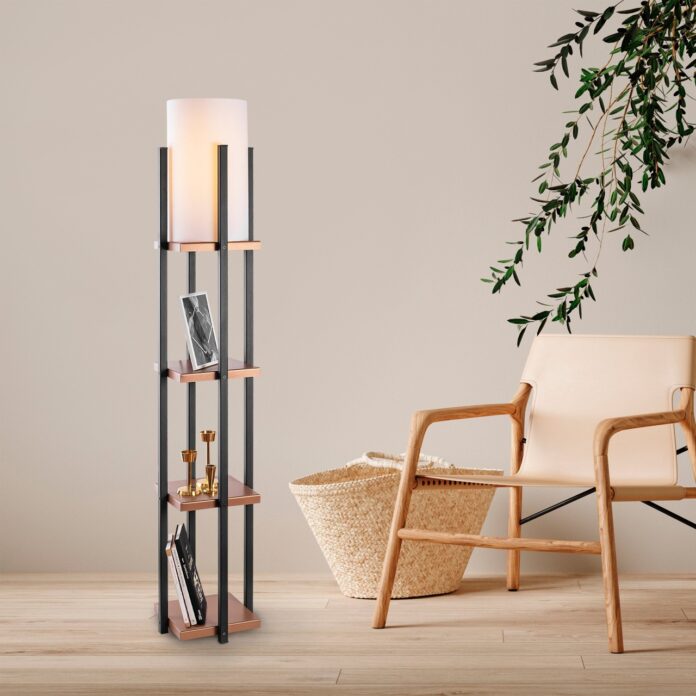 Lampadar 7113 Negru 25x25x130 cm Lampadar 7113 Negru 25x25x130 cm