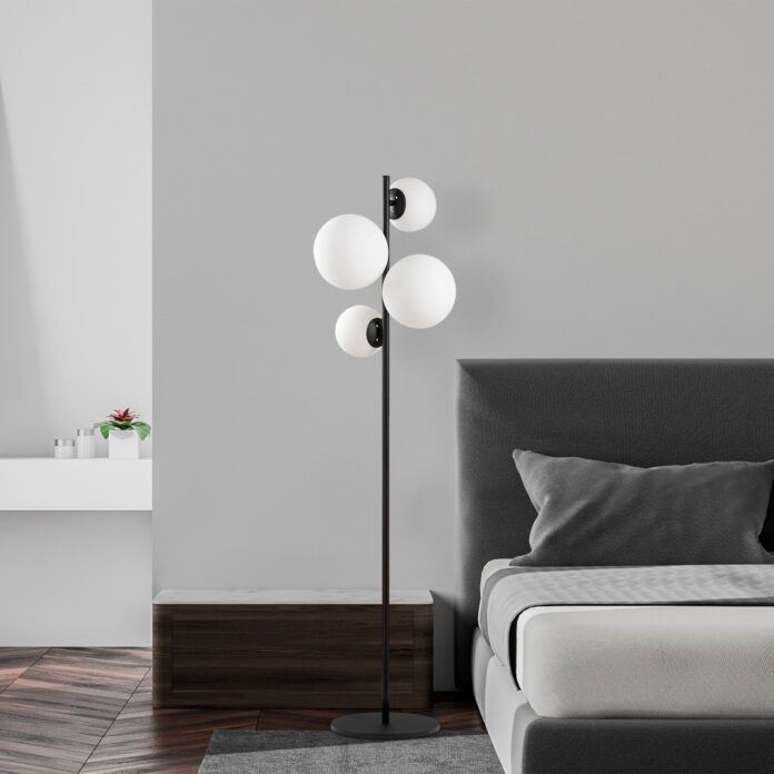 Lampadar Fazli Negru 33x33x162 cm Lampadar Fazli Negru 33x33x162 cm