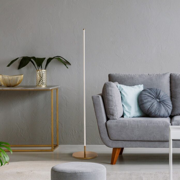 Lampadar Only Auriu 30x30x153 cm Lampadar Only Auriu 30x30x153 cm
