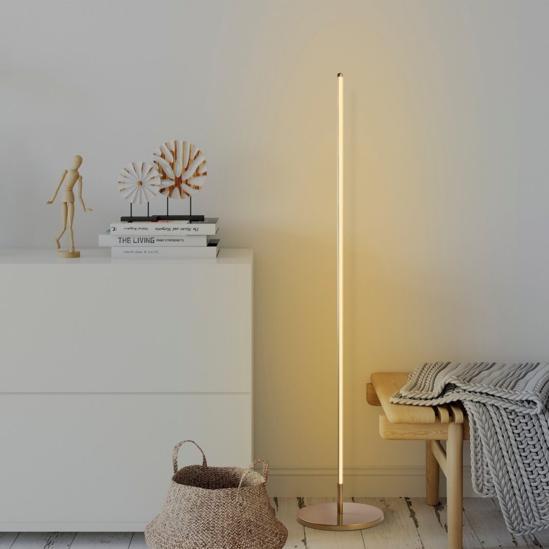 Lampadar Only Auriu 30x30x153 cm Lampadar Only Auriu 30x30x153 cm