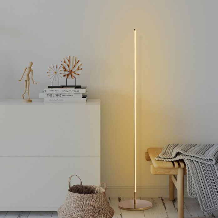 Lampadar Only Auriu 30x30x153 cm Lampadar Only Auriu 30x30x153 cm