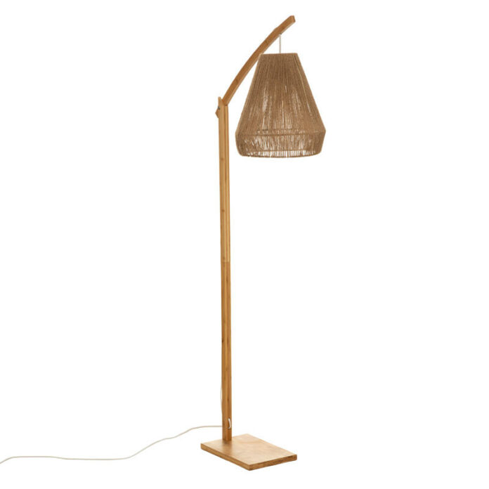 Lampadar Sean E27 60W bambus bej 52x30x158cm Lampadar Sean E27 60W bambus bej 52x30x158cm