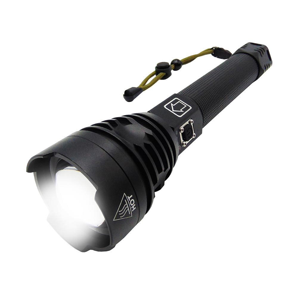 Lanterna reincarcabila TED TL-8196, 1800 lm, 800 m Lanterna reincarcabila TED TL-8196, 1800 lm, 800 m