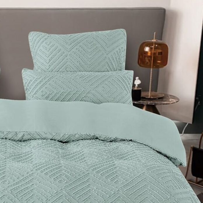 Lenjerie cu Broderie si Insertii Romb Lines Aqua 6 Piese (Finet) Lenjerie cu Broderie si Insertii Romb Lines Aqua 6 Piese (Finet)
