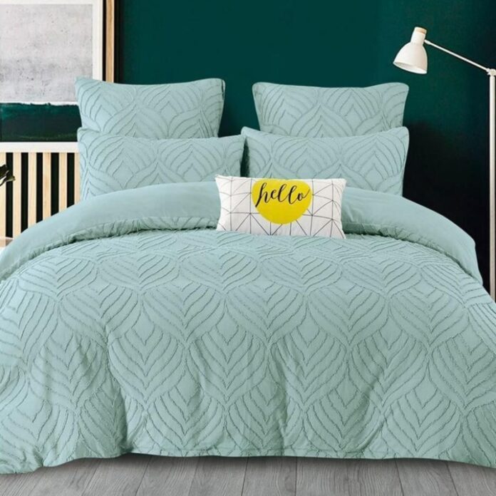Lenjerie cu Broderie si Insertii Waves Aqua 6 Piese (Finet) Lenjerie cu Broderie si Insertii Waves Aqua 6 Piese (Finet)