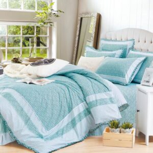 Lenjerie cu Broderie si Volanase Gustave, 4 Piese (Finet) Lenjerie cu Broderie si Volanase Gustave, 4 Piese (Finet)