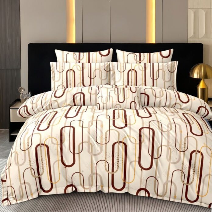 Lenjerie cu elastic 180x200cm, Nivelle, 4 Piese Lenjerie cu elastic 180x200cm, Nivelle, 4 Piese