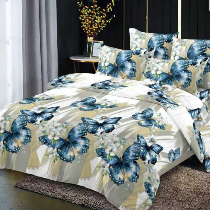 Lenjerie cu elastic 180x200cm, Petalune, 4 Piese Lenjerie cu elastic 180x200cm, Petalune, 4 Piese