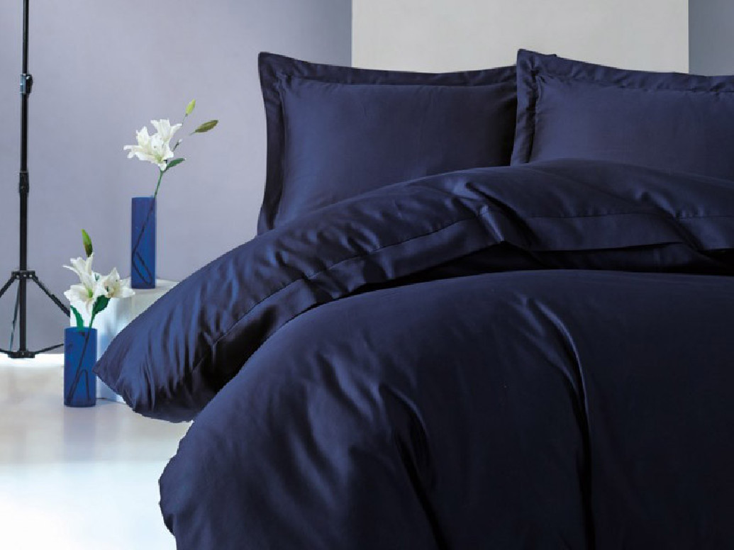 Lenjerie Elegant Bleumarin (Satin Deluxe) Lenjerie Elegant Bleumarin (Satin Deluxe)