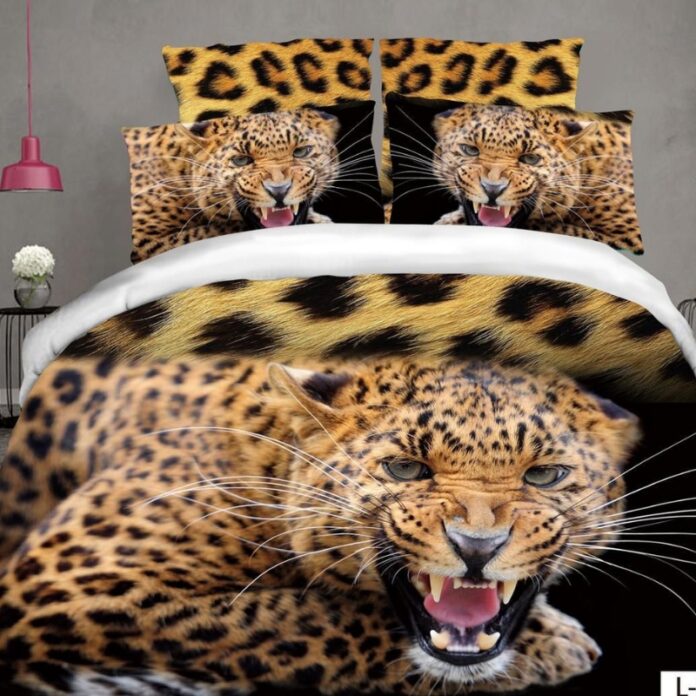 Lenjerie Leopard 6 Piese Lenjerie Leopard 6 Piese