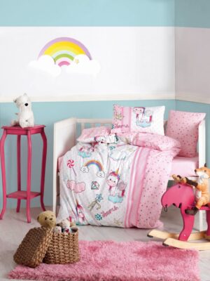 lenjerie-patut-bebe-model-unicorn-pink275220