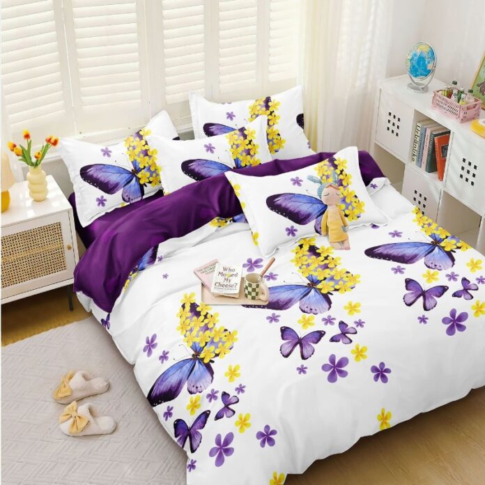 Lenjerie Purpy 4 piese (Bumbac Satinat) Lenjerie Purpy 4 piese (Bumbac Satinat)