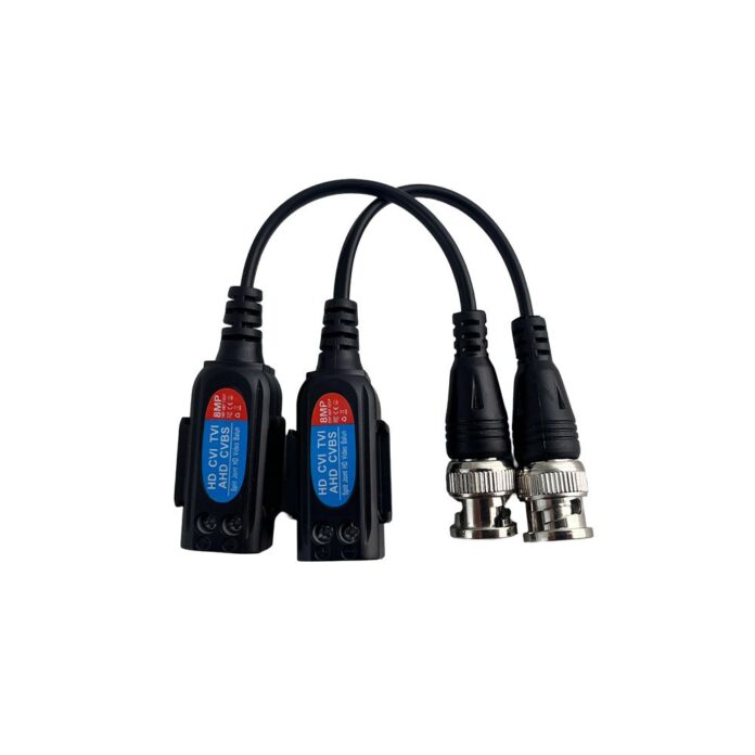 Video balun pasiv HDCVI/TVI/AHD/CVBS 8MP LLT-500A-HD, 2 bucati Video balun pasiv HDCVI/TVI/AHD/CVBS 8MP LLT-500A-HD, 2 bucati
