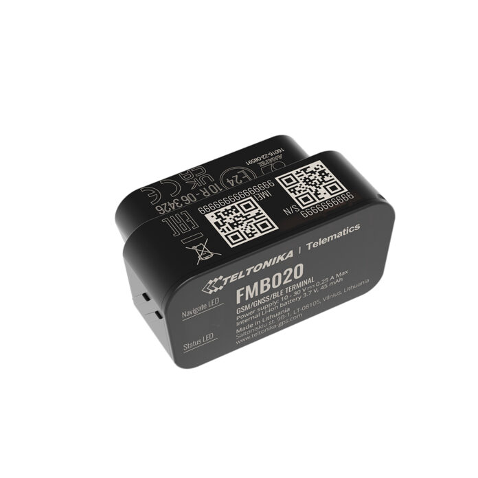 GPS Tracker auto Teltonika FMB020 bluetooth, GSM 2G , 45 mAh, OBD II GPS Tracker auto Teltonika FMB020 bluetooth, GSM 2G , 45 mAh, OBD II