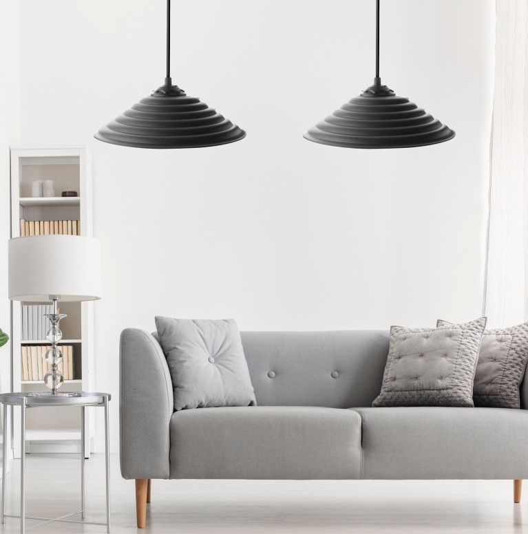 Lustra 204-U2 Negru Lustra 204-U2 Negru