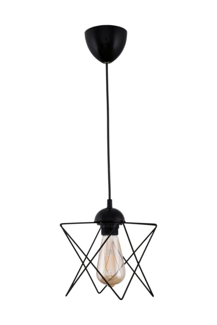 Lustra 205 Negru 18x21x60 cm Lustra 205 Negru 18x21x60 cm