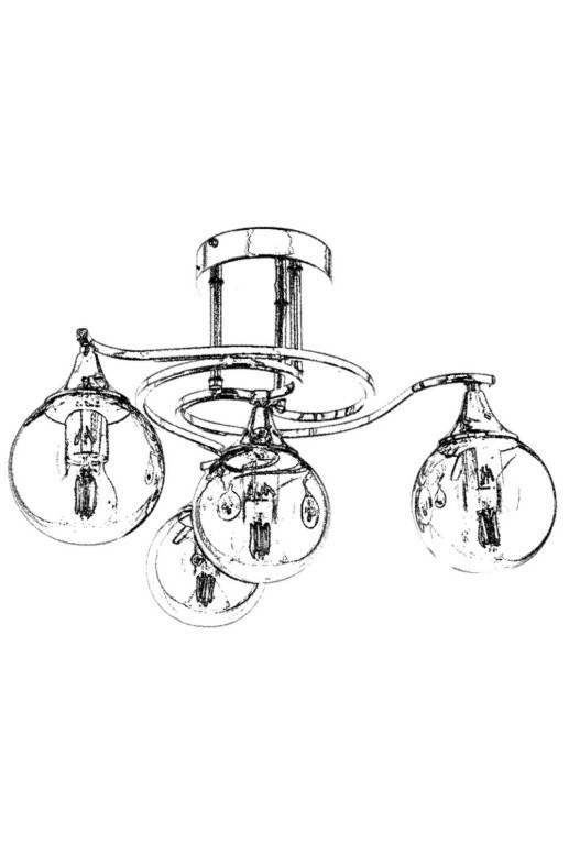 Lustra AV-1761-4K Crom Lustra AV-1761-4K Crom