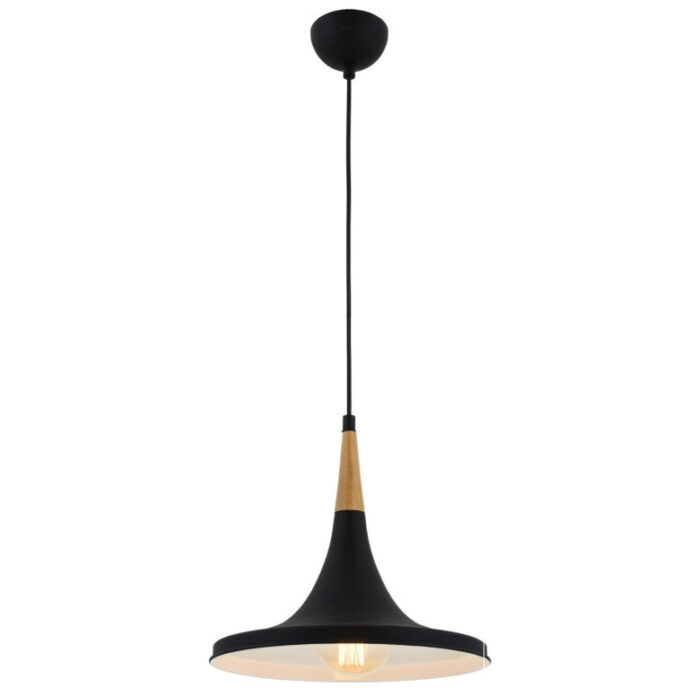 Lustra AV-4100-A6-BSY Negru/Stejar Lustra AV-4100-A6-BSY Negru/Stejar