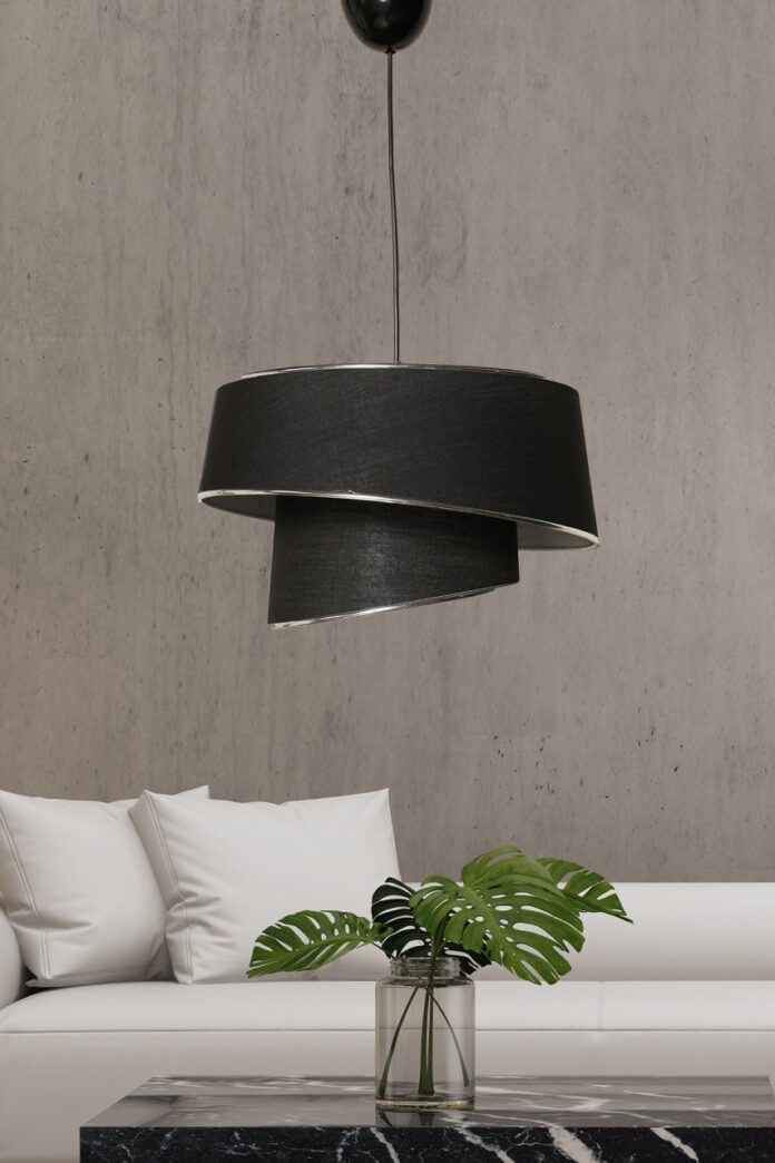 Lustra Barette Argintiu 32x32x70 cm Lustra Barette Argintiu 32x32x70 cm