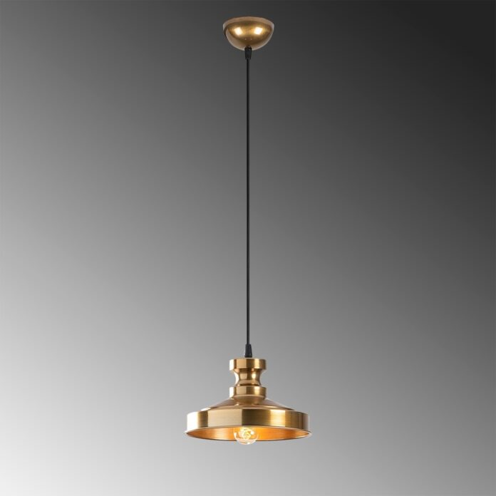 Lustra Berceste Auriu 22x22x109 cm Lustra Berceste Auriu 22x22x109 cm