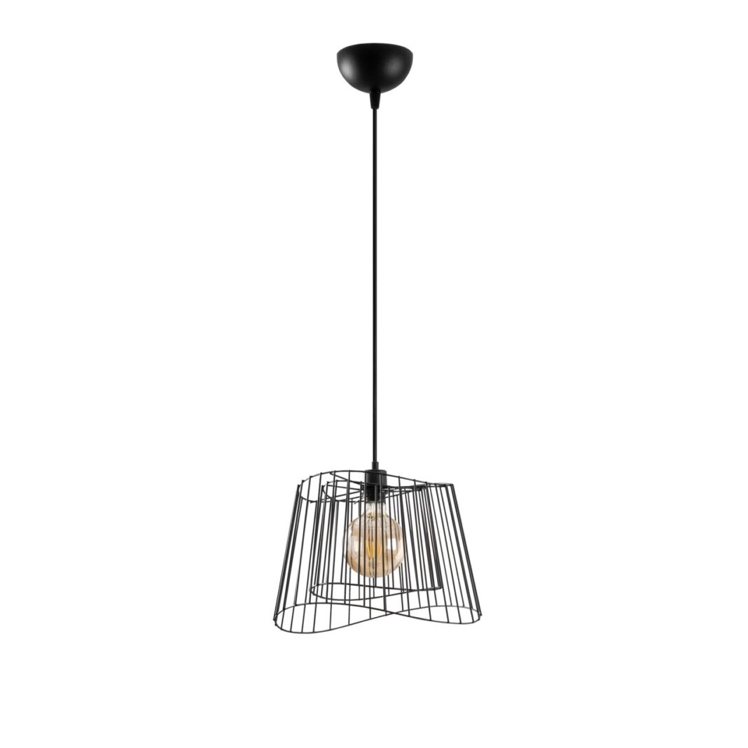 Lustra Byisoo Negru 40x40x126 cm Lustra Byisoo Negru 40x40x126 cm