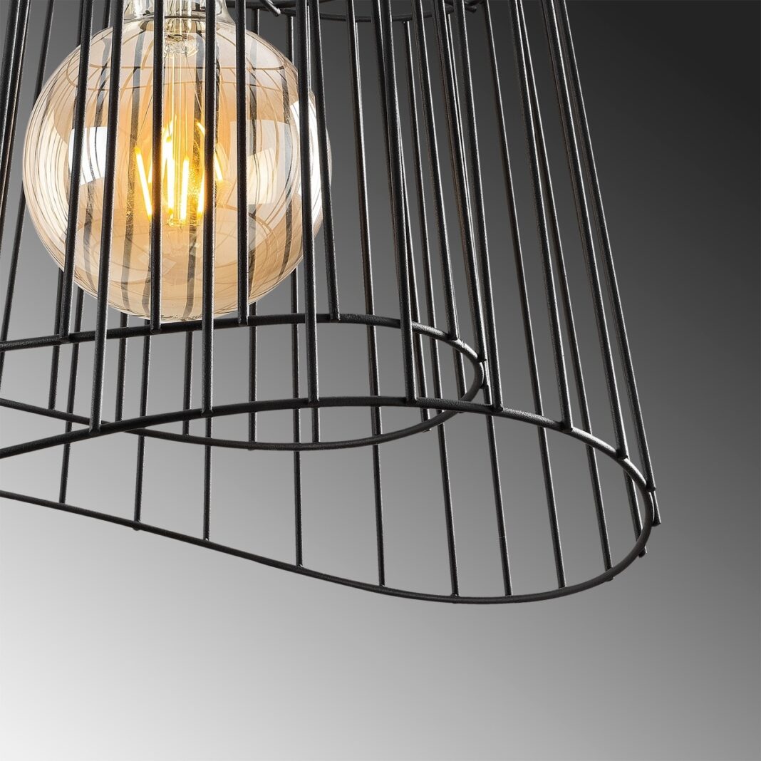 Lustra Byisoo Negru 40x40x126 cm Lustra Byisoo Negru 40x40x126 cm