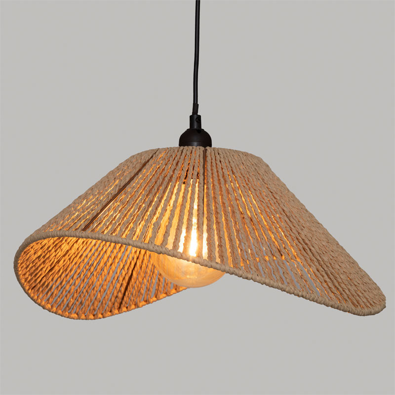 Lustra cu o singura lumina PWL-1212 E27 40W bej 45x40x17cm Lustra cu o singura lumina PWL-1212 E27 40W bej 45x40x17cm