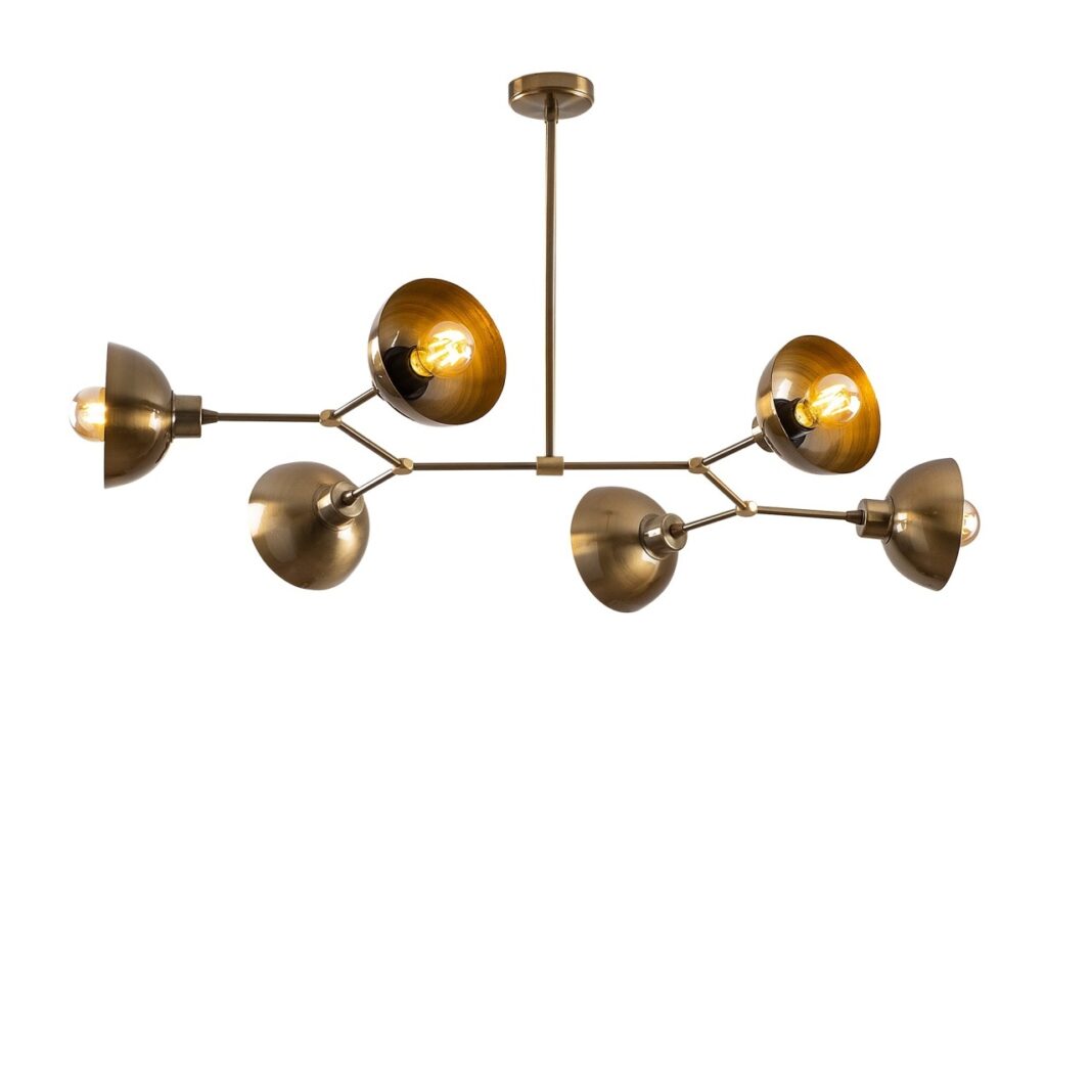 Lustra Dram Caramiziu 102x52x53 cm Lustra Dram Caramiziu 102x52x53 cm