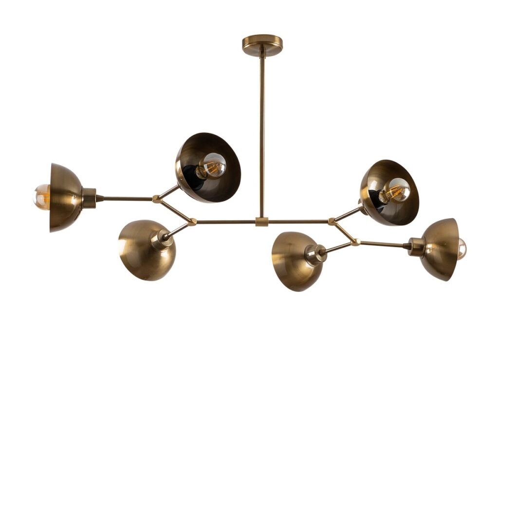 Lustra Dram Caramiziu 102x52x53 cm Lustra Dram Caramiziu 102x52x53 cm