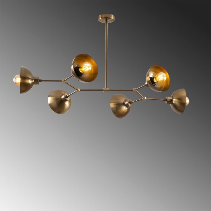 Lustra Dram Caramiziu 102x52x53 cm Lustra Dram Caramiziu 102x52x53 cm