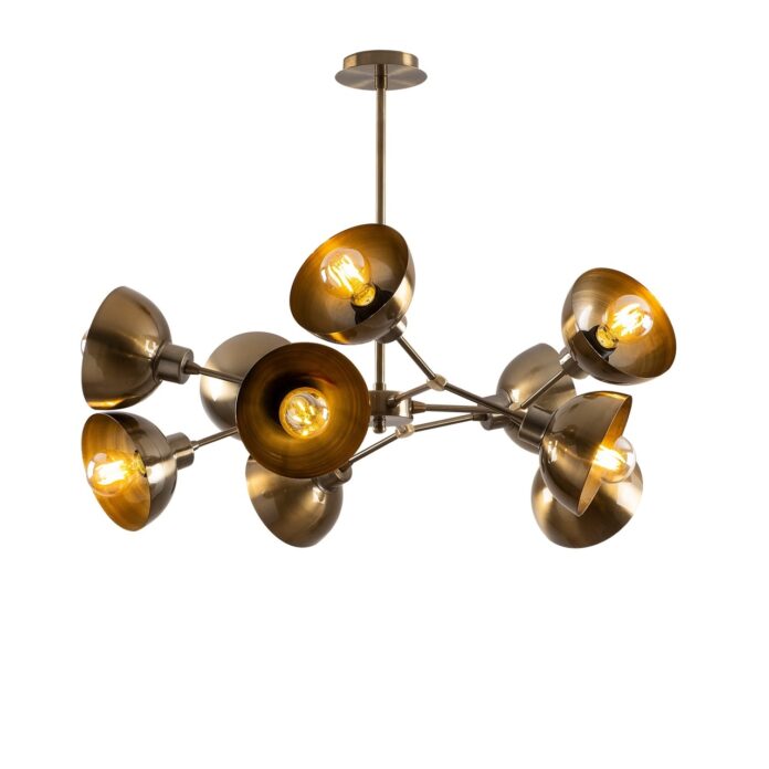 Lustra Dram Caramiziu 75x75x60 cm Lustra Dram Caramiziu 75x75x60 cm